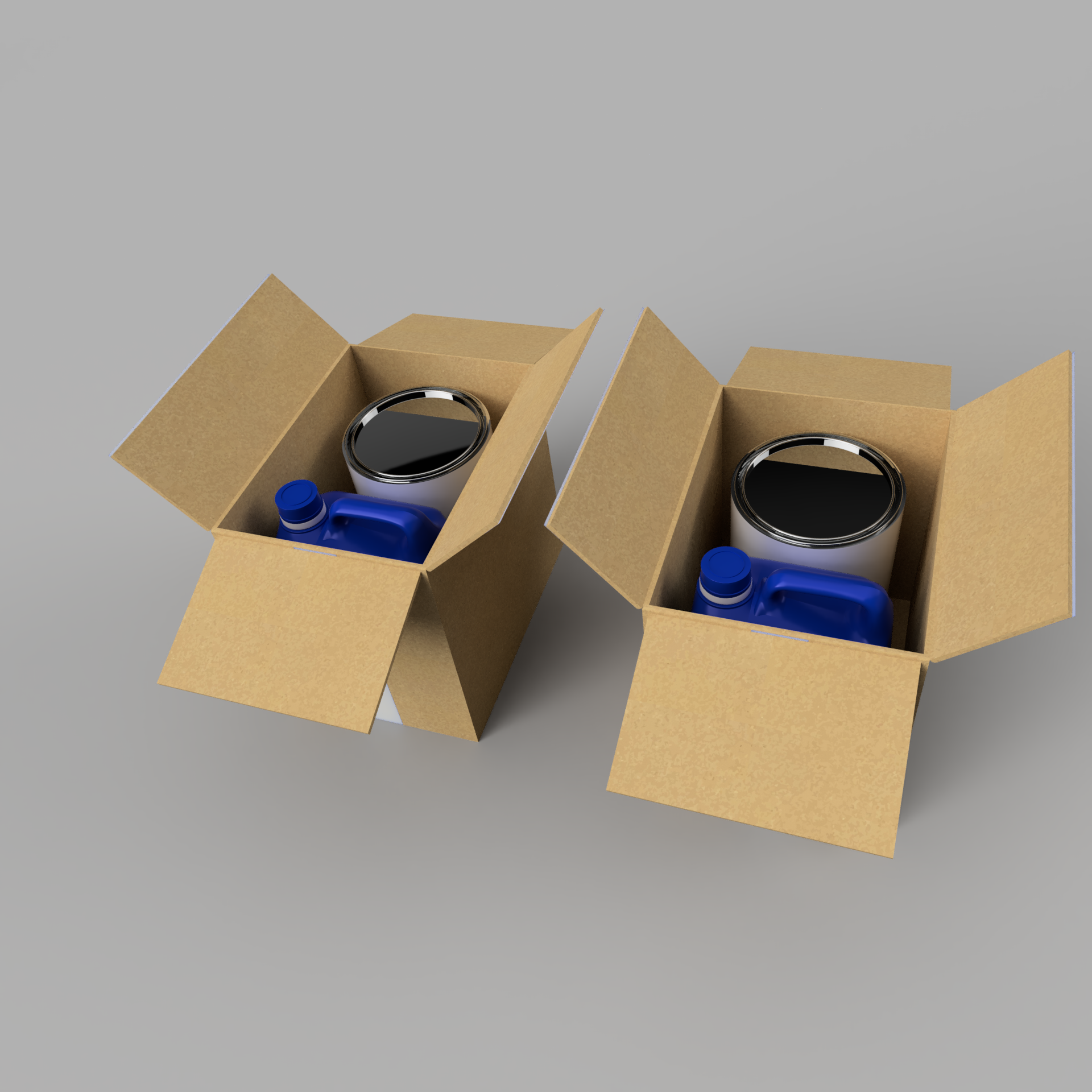 Two AquaTeq kits packed in cartons